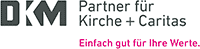 Logo DKM - Partner für Kirche + Caritas